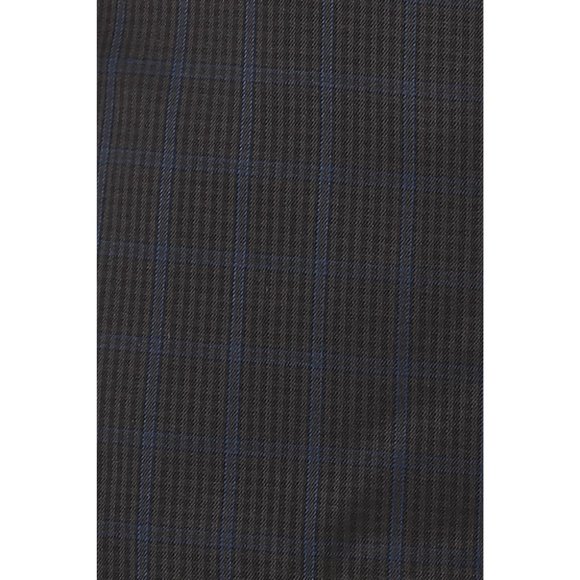 Derman Grey Square Patterned Fabric 3 Piece Suit - Picture 3 of 5